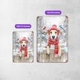 thumbnail image 5 of Playful Whippet Welcomes Winter Snowy Day with Cardinal Bird Vertical Metal Aluminum Sign Dog Lover Wall Art Home Decor - 2017, 5 of 5