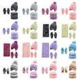 thumbnail image 5 of FAIOROI Toddler Kids Boys Girls Winter Cotton Hat Scarf Gloves Set 3PC, 5 of 5
