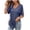 Navy, variant on Women's Button down Shirt Rolled Short Sleeve Quick-Dry Breathable Loose Fitting Summer Collared Tops