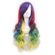 thumbnail image 1 of Peluca de fiesta ondulada multicolor de Lolita, 1 of 5