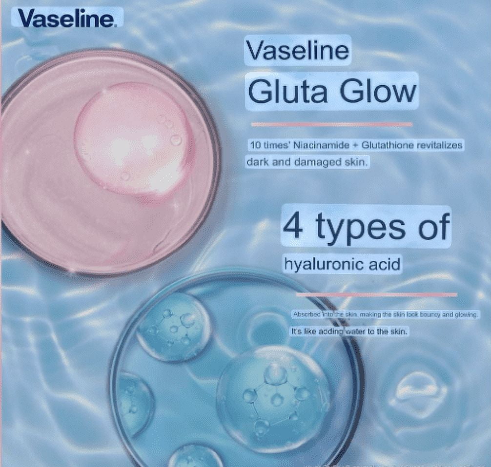 Vaseline Body Wash, Luminous Glow, Glutaglow Technology, 425ml