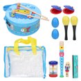 thumbnail image 2 of Orff Toys Set,Orff Toy Set Instrumentos musicales de percusión Orff Juguete musical Rendimiento inigualable, 2 of 12