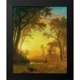 thumbnail image 2 of Bierstadt, Albert 20x24 Black Modern Framed Museum Art Print Titled - Light in the Forest, 2 of 5
