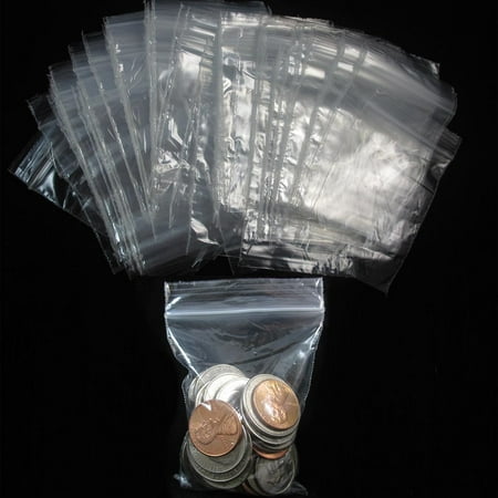 Reclosable Packing Poly Bags - 200 W 2
