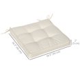 thumbnail image 3 of Outsunny 4 Piece Replacement Garden Seat Cushion Pad with Ties, 3 of 10