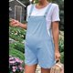 thumbnail image 5 of Mono Corto Informal de Verano para Mujer, de Holgado, Ideal para Playa, Viajes y Vacaciones Azul XL, 5 of 8
