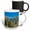 Multicolor, variant on 3drose, Canada, Nova Scotia, Peggys Cove. Fishing Gear and Harbor., 11oz Two-tone Green Mug
