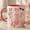 Black, variant on Beauty Queen Mug Pink Glam Coffee Cup for Beauty Lovers, Makeup Fans Gift