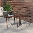 thumbnail image 1 of LeisureMod DC23BR Chaise Moderne Devon en Aluminium 32 x 24.5 x 21.5 Po, Marron, 1 of 9