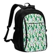 thumbnail image 1 of Disketp Cactus Plants Mochila de Viaje Estampada para Laptop con Puerto de Carga USB, Mochila Impermeable para Computadora – Regalo para Hombres y Mujeres, 1 of 7