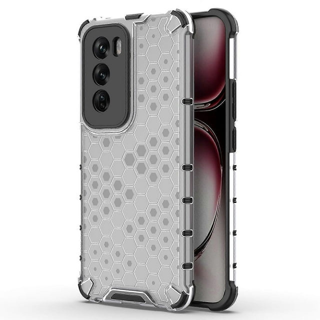Funda de PC+TPU para Oppo Reno12 5G, con diseño de panal, amortiguación y antigolpes, s202412241578