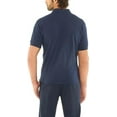 thumbnail image 2 of Lacoste Mens Reguer Fit Lightweight Cotton Polo Navy Blue DH2050-51 166, 2 of 4