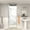 Cameo, variant on Transolid FSL3636C-87 36-in x 36-in Cast Solid Surface Low Profile Shower Base with Concealed Center Drain, Concrete