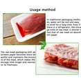 thumbnail image 3 of 100pcs Kitchen Rapid Absorbent Pads For Meat Fish Poultry Produce For Keeping Packaging Dry Clean Beautiful, 3 of 8