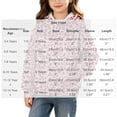 thumbnail image 2 of Spazoro Girls Hooded Sweatshirt with Pockets, Warm Leopard Print Long Sleeve Drawstring Hooded Neck Pullover Tops Casual Hoodies for School Pink Size 9, 2 of 8