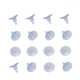 thumbnail image 1 of unbranded 20Ud Ventosas Transparente Para Clip Airline Con Apertura Desmontable, 1 of 7