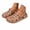 Coffee, variant on Miaoju Men's and Women's Arch Support Clogs Garden Shoes -on Outdoor Beach Water Sandals with Removable Footbed