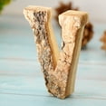 thumbnail image 3 of kurtrusly Handcraved Wooden Letters Door Numbers Alphabet Letter Floating Adress Name V, 3 of 8