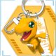 thumbnail image 2 of Anime japonés Digimon Adventure Anime Figuras Agumon Gabumon Diferentes estilos de lindos personajes de dibujos animados Anime Stereo Key Chain xuanjing unisex, 2 of 2