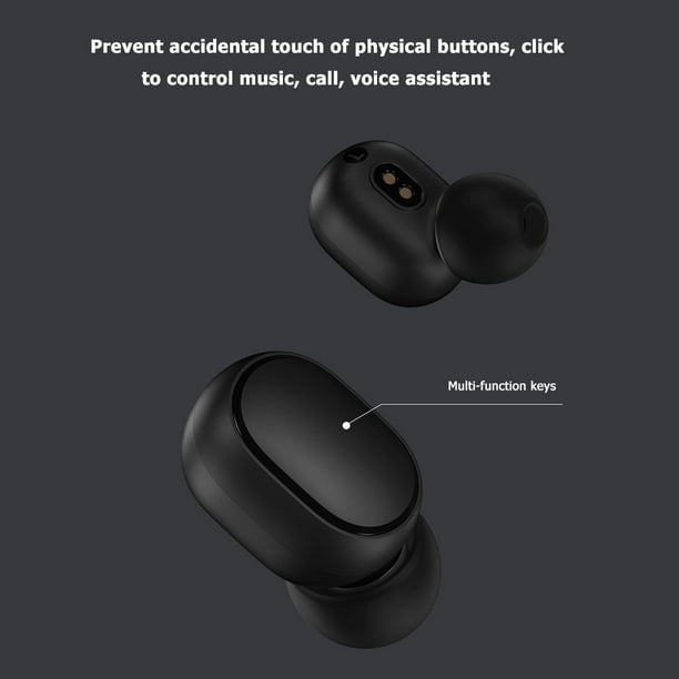 Audífonos Xiaomi Redmi Airdots Negro Bluetooth Bodega
