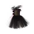 thumbnail image 3 of Ropa de Halloween para niños pequeños traje de payaso vestido de tul, cuchillo, calcetines, guantes y horquillas, 3 of 4