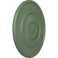 thumbnail image 3 of 29 3/4"OD x 1 1/2"P Wigan Ceiling Medallion Athenian Green Finished, 3 of 7