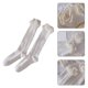 thumbnail image 4 of Mujeres Lolita Negro Blanco Calcetines hasta la rodilla Harajuku Dulce 3d Flor de rosa artificial Micro Compresión Estudiante Algodón Medias de pantorrilla Calcetería, 4 of 5
