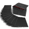 thumbnail image 1 of Gym Flooring Mikolo, de 1,4 cm de grosor, 12 baldosas, 48 pies cuadrados, espuma EVA, 1 of 9