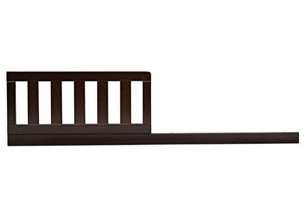 Delta Children Daybed/Toddler Guardrail Kit #555725, Greenguard Gold Certified, Dark Chocolate