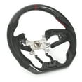 thumbnail image 1 of Flat Bottom Steering Wheel, Nappa Perforated Leather Steering Wheel  Replacement For  FC 2016-2021 For Car, 1 of 8