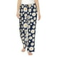 thumbnail image 1 of Balery Daisy Floral Pantalones de pijama para mujer, pijamas ultraligeros, pantalones de estar por casa-Large, 1 of 6