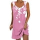 thumbnail image 1 of Vestido de Verano para las Mujeres Impreso sin Mangas Cuello en V, Fluido Casual Y Moda Vestido sin Mangas para las Mujeres, 1 of 5