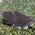 thumbnail image 4 of Ni - ke Ni - ke Air Vapormax Flyknit 3 Snakeskin Black Crimson Sneakers AJ6900-023 Size 11, 4 of 5