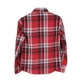 thumbnail image 2 of Boys Woven Shirt NAVY RED CHECK, 2 of 4