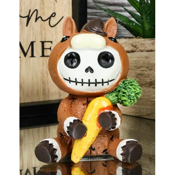 Furrybones Clyde The Donkey Mule Ass Horse Skeleton Monster Furry Bones Figurine