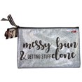 thumbnail image 1 of Onyx Messy Hair Don't Care Cosmetic Bag, 1 of 3