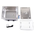 thumbnail image 1 of 10L Ultrasonic Degassing Cleaner Adjustable Cleaning Machine Set for Industrial Parts Jewelry US Plug AC110V, 1 of 5