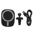 thumbnail image 2 of Car , 15W  Car , Fast Charging Auto Clamping Car , Windshield Dashboard Air Vent Cell Phone Holder With Built In 8 Powerful Magnets, All Smart Phones, 2 of 8