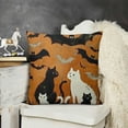 thumbnail image 2 of SHANXI Halloween Pillow Covers Halloween Pillowcase Holiday Farmhouse Throw Pillows Indoor Outdoor Couch Cushion Case for Home Sofa Decor 24x24in, 2 of 5