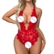 thumbnail image 4 of Gibobby Ropa interior mujer sexy Lencería para Mujer, Lencería Sexy para Mujer, Conjunto de Lencería a Juego Transparente(RD2, CH), 4 of 5