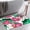 Multi 7, variant on Pattern Decorative Rose Flowers Bath Rugs 16x24 Inch Non Slip Bath Mat Quick Dry Super Absorbent Thin Bath Rug Fit Under Door Washable Bath Floor Rugs for Bathroom Bathtub Shower Sink,Multi 5