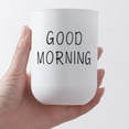 thumbnail image 2 of Bathroom Washing Cup Travel Portable Washing Cup Couple Bathroom Plastic Good Morning Toothbrush Holder Storage Cup, 2 of 7