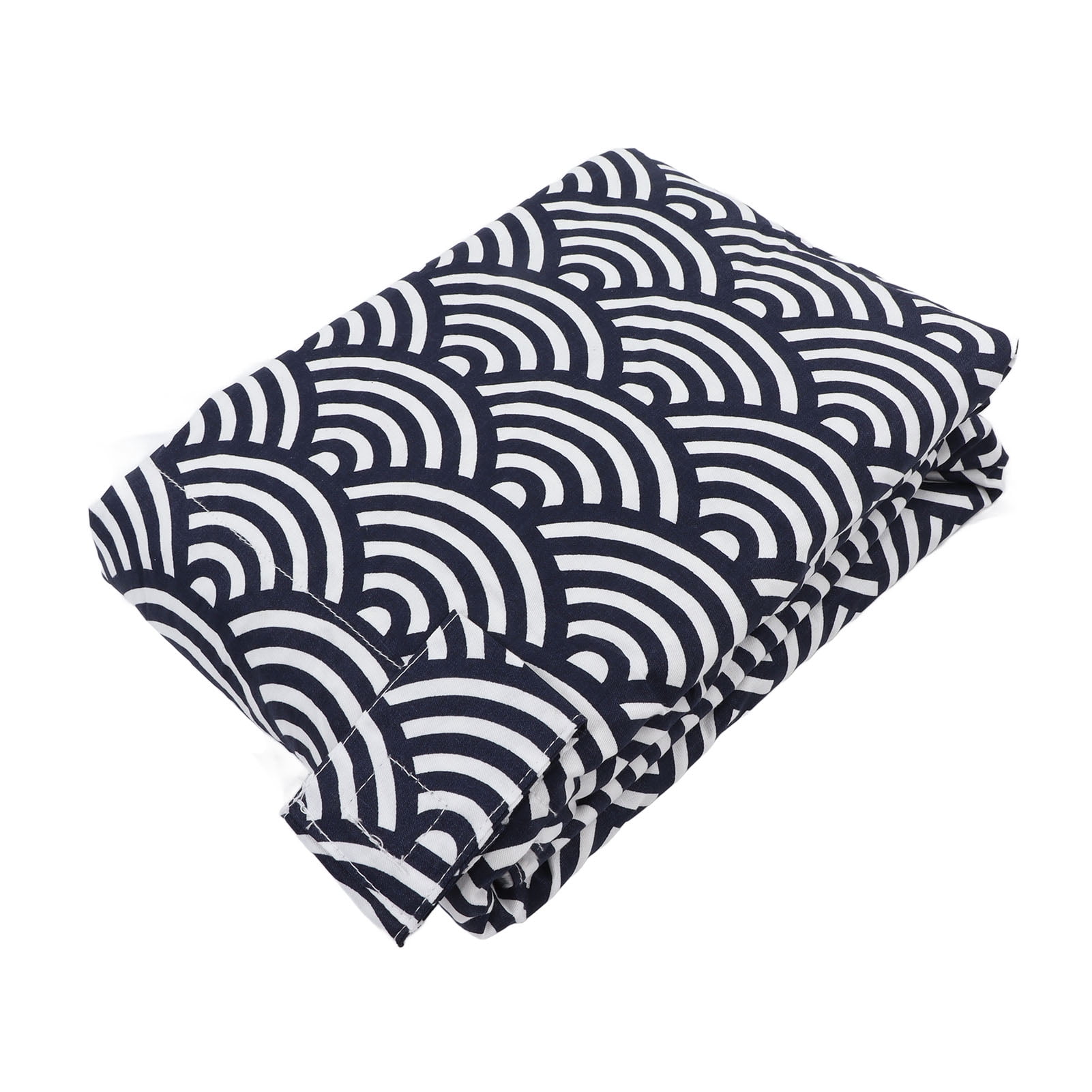 NFTIGB Baby Stroller Sun Shade Multipurpose Cotton Keep Warm Windproof UV Protection Cover Black Waves (28.7x40.6 inches / 73x103 cm)