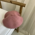 thumbnail image 1 of LinYooLi Breda Hat Female British Retro Autumn And Winter Day Is Wool Painter Hat Ladies Beilei Hat Versatile Korean Version, 1 of 9