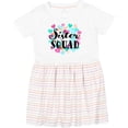 thumbnail image 3 of Inktastic Sister Squad Hearts Girls Toddler Dress, 3 of 5