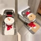 thumbnail image 2 of Funda De Inodoro Navideña De Papá Noel Alfombrilla Tapa Para El Depósito De Agua Y Funda Para Pañuelos, 2 of 3
