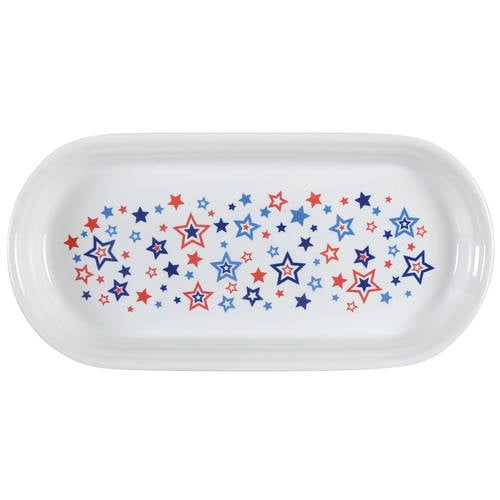 Open Box Fiesta Tableware Company Fiesta Americana Stars Bread Tray 11675739