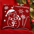 thumbnail image 4 of Fundas de Almohada de Navidad Funda de Almohada Super Suave de Navidad, Funda de Almohada de Sofá Impresa de Santa Claus, Funda de Cojín de Decoración de Estudio de Santa Claus, 4 of 4