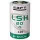 thumbnail image 1 of Pila Saft Lto Lsh20 3.6v 3 Ah Tamaño D SAFT LSH20, 1 of 2