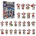 thumbnail image 2 of Calendario de Adviento de Navidad 2024 | Cuenta Regresiva de 24 Días con Adornos de Vaca | Bonitas Figuras y Colgantes de Vaca de Acrílico | Regalo de Cuenta Regresiva para Niños y Familias | Kit de, 2 of 6